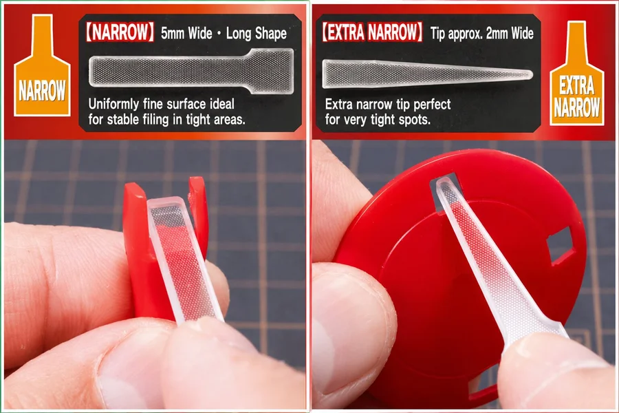 Glass File For Plastic Models Sharp GF-3